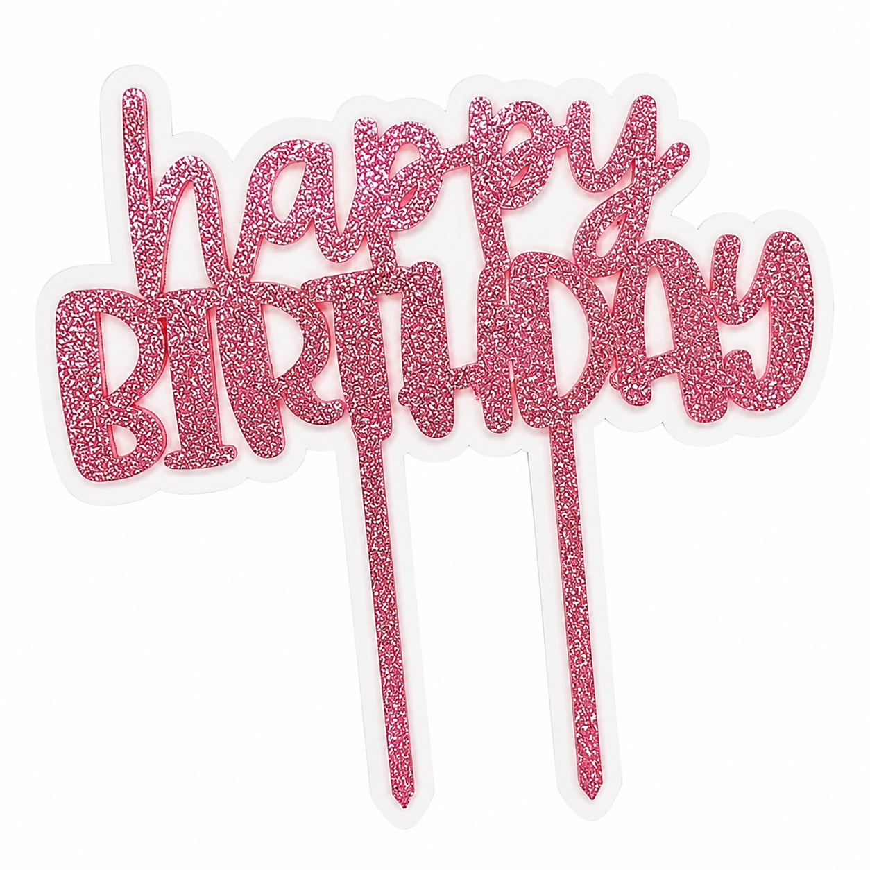 Pink Birthday Day Toppe