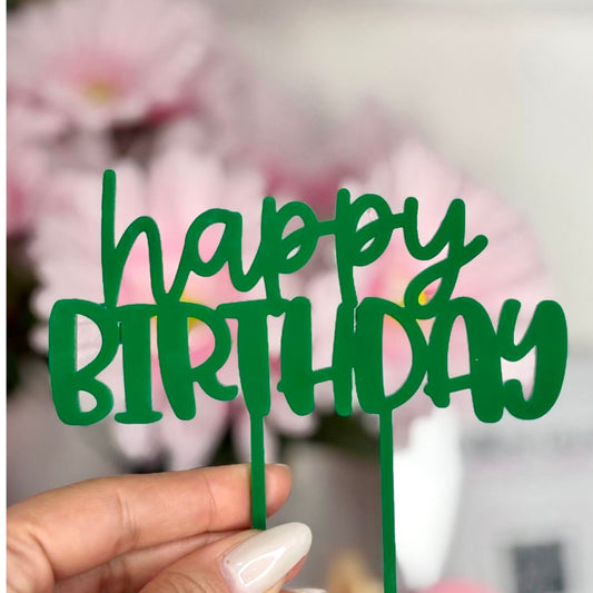 Birthday Day Cake Topper