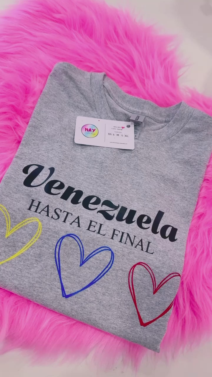 T-shirt Venezuela Hasta el Final